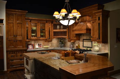 Knotty Alder Kitchen Island – Juameno.com