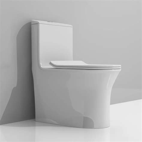 One Piece Pedestal Toilet Closestool Bathroom Wc Toilet Wholesale