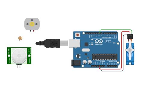 Circuit Design Sensores Actuadores Tinkercad