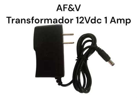 Transformador 12 Voltios 1 Amper Cámaras Modem MercadoLibre