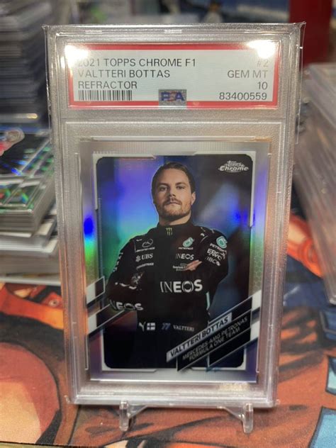 Yahoo Psa Topps Chrome Formula Valtteri Bo