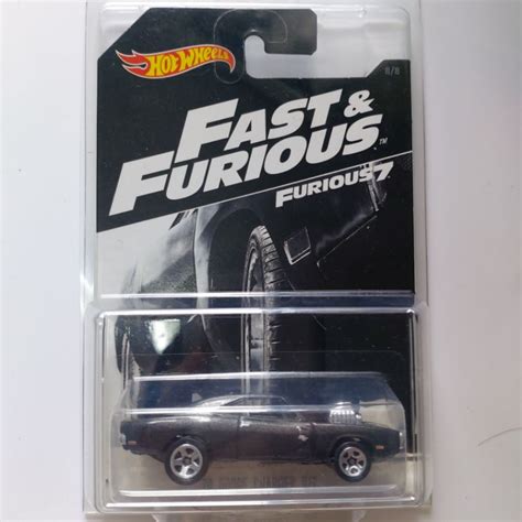 รถเหลก Hot wheels 70 DODGE CHARGER R T FAST FURIOUS 7 PB01