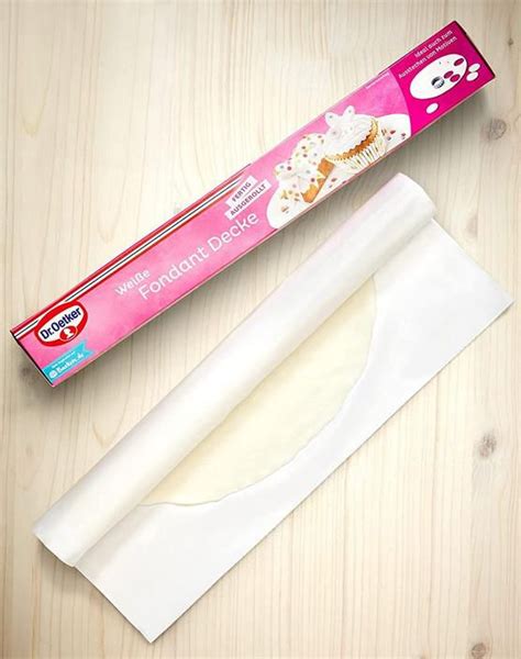 Dr Oetker Weiße Fondant Decke 450 g ab 3 03 Prime Sparabo