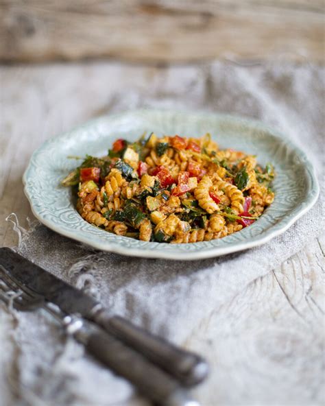 Pasta Pesto Salade Zoete Zusjes