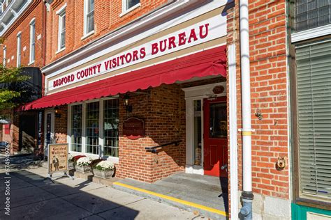 Bedford, PA - Sept. 27, 2023: The Bedford County Visitors Bureau offers a free Guided Walking ...