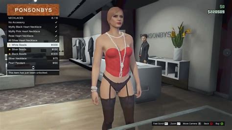 Gta Online All Valentines Dlc Female Clothes Panties Stockings