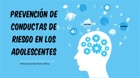 Prevención De Conductas De Riesgo En Los Adolescentes By Teresa De Jesús Ponce Pérez On Prezi