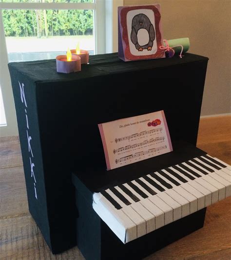 Surprise Piano Knutsel Idee Sinterklaas Knutselen Sinterklaas