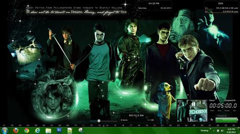 Green Themed Harry Potter by timberwolf90 on DeviantArt