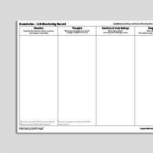 Anxiety Psychology Tools Worksheets Library