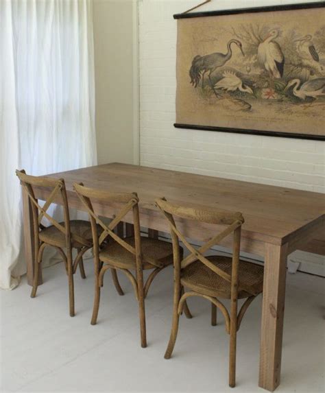 72x36 Reclaimed Wood Parsons Table In Weathered Wood Reclaimed Wood Dining Table Parsons