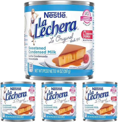 Amazon Nestle La Lechera Sweetened Condensed Milk Pack Of 4