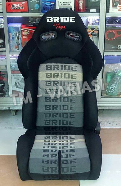 Jual Jok Mobil Racing Bride Japan Hitam Import Model Low Max Di Lapak