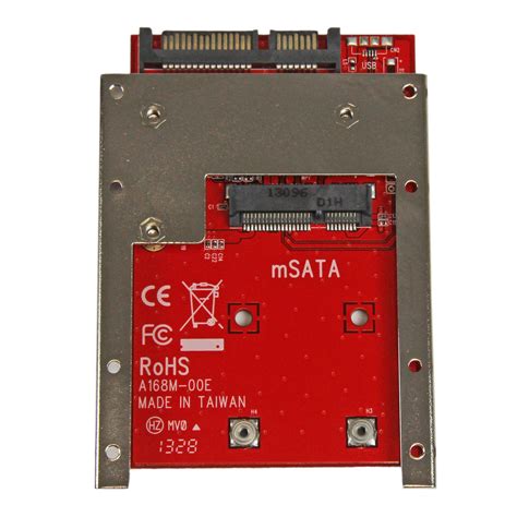 Msata Ssd To Sata Adapter Converter Drive Adapters And Drive