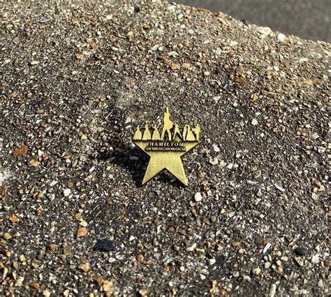 Hamilton Cast And Logo Enamel Pin Inspired By The Hamilton Etsy