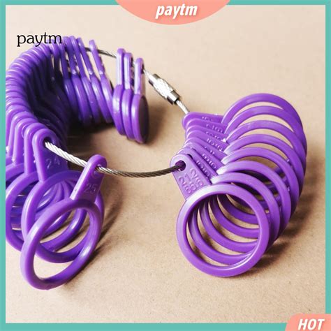 Ptm Finger Ring Stick Sizer Professional Accurate Detachable Hk Size