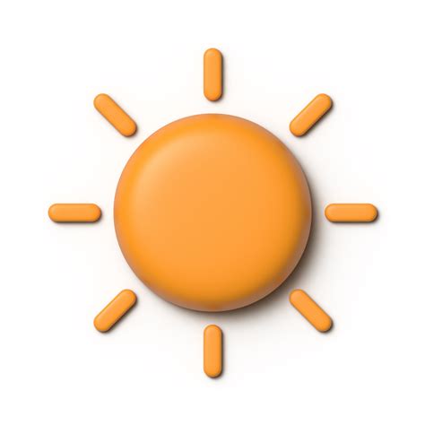 Sunny Weather Icons Png