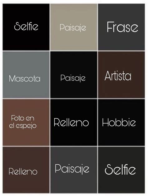 Colores Oscuros Frases Simples Feeds Instagram Instagram Feed Ideas