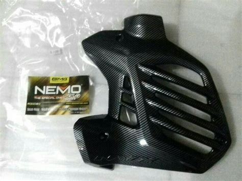 Jual COVER RADIATOR Carbon Yamaha Aerox 155cc Bukan Knapot Windshield