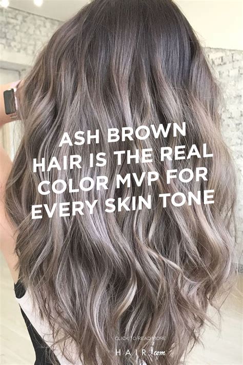 Ash Brown Hair 23 Ways To Wear The Cool Brunette Shade By Loréal Brown Hair