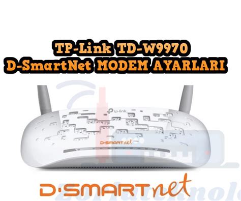 Tp Link Td W D Smart Net Modem Ayarlari Zorluteknoloji