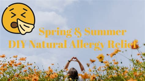 Beat Seasonal Allergies With Easy Spring And Summer Diys Youtube