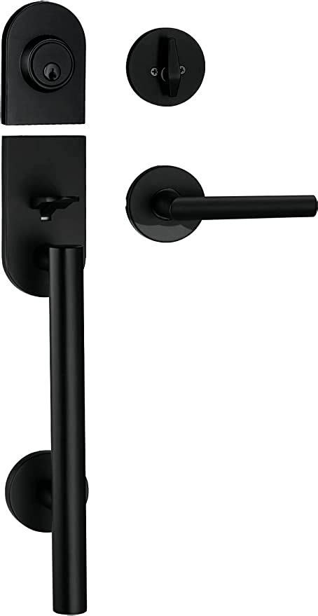 Berlin Modisch Handleset Front Door Entry Handle And Deadbolt Lock Set