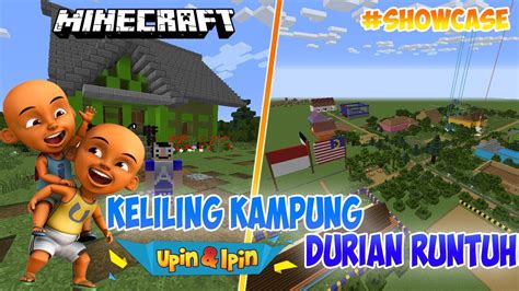 GOKIL KAMPUNG DURIAN RUNTUH DI MINECRAFT Showcase Map YouTube