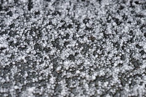Large Hail In A Summer Hail Storm Stock Photo Image Of Automobile