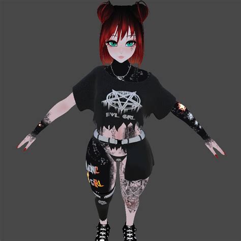 Vrchat Avatar Custom Made With Blender Also Nsfw Etsy