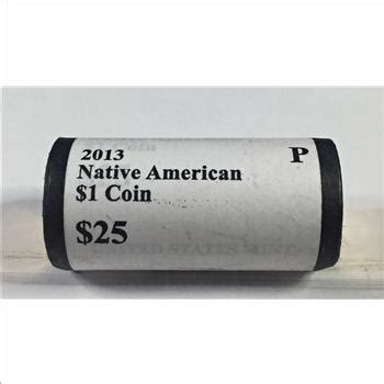 UNOPENED US Mint 2013 P 25 Roll Of Native American Treaty With The