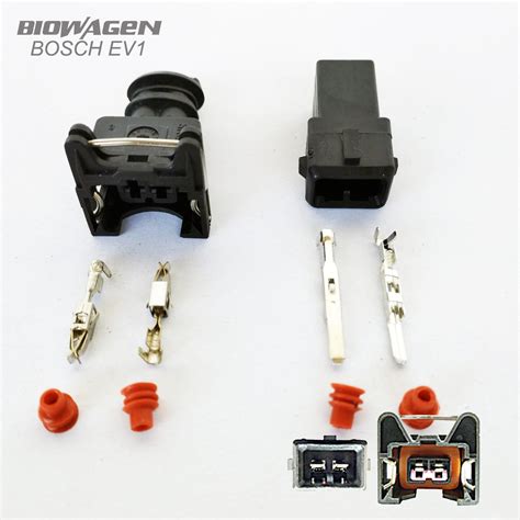 Connecteurs mâle + femelle BOSCH EV1 - Boutique - biowagen-france