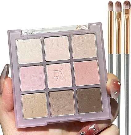 Nude Eyeshadow Palette Eye Shadow Pallets For Women With PCS Brushes Brown Pink Matte Naked