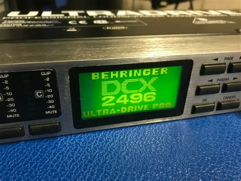 Behringer DCX2496 Ultra Drive Pro Digital Lautsprecher Management