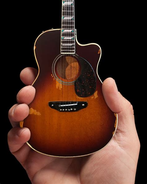 Toby Keith Signature Sunburst Acoustic Mini Guitar Model – AXE HEAVEN ...