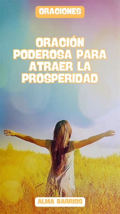 Oración Poderosa Para Atraer La Prosperidad