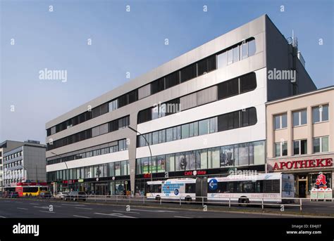 Berlin Germany Former Hertie Department Store After Reconstruction