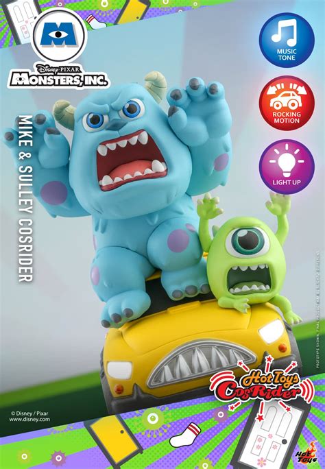 Hot Toy Reveals Disney CosRiders For Monsters Inc And Toy Story