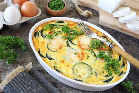 Recette De Clafoutis Aux Courgettes Et Parmesan Facile Et Rapide