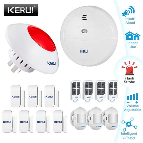 Kerui Standalone Home Office Shop Security Alarm System Kit Wireless