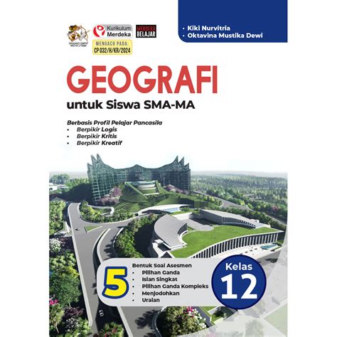 buku geografi  siswa sma ma kelas  srikandi empat
