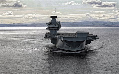 Download wallpapers HMS Prince of Wales, Aircraft Carrier, R09, Great ...