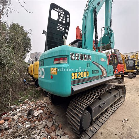 Kobelco Sk D Tracked Excavator For Sale China Shanghai Me