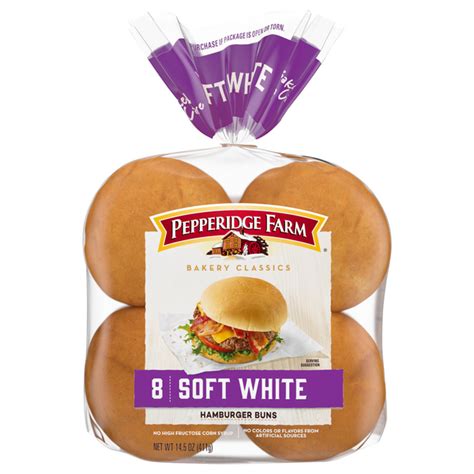 Save On Pepperidge Farm Bakery Classics Hamburger Buns Soft White 8