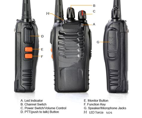 Rtx Baofeng Bf888s Rtx Portatile Uhf 400 470 Mhz Programmabile