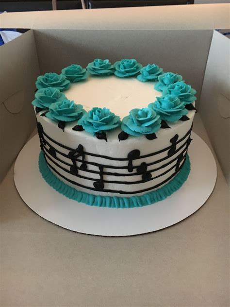 Music Note Birthday Cake Music Note Cake Th Birthday Birthday