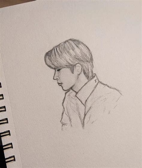 Pin by Moliji04 on sunoo | Sketches, Book art drawings, Line art drawings