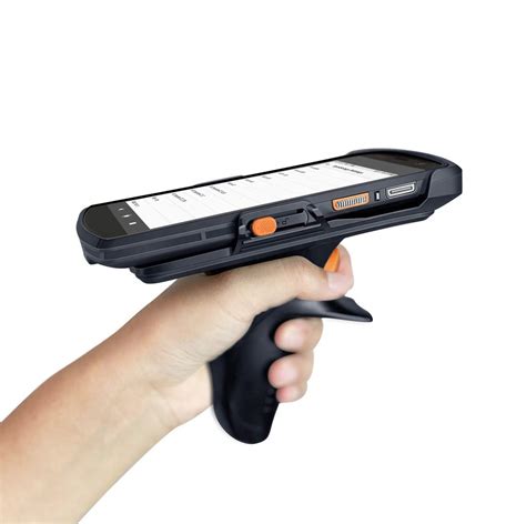 Buy Rugged 4G LTE Android Barcode Scanner Pistol Grip Handheld Mobile