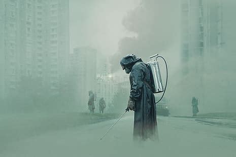 Online crop | HD wallpaper: Chernobyl, HBO, tv series, disaster, poster, nuclear power plant ...