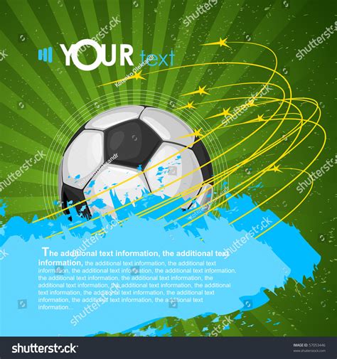 Football Poster Design Background
